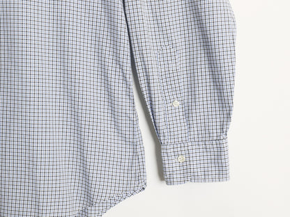 00s ラルフローレン チェック 長袖 シャツ メンズ XL オールド ポロ REGENT CLASSIC FIT コットン ワンポイント 大きいサイズ マルチカラー