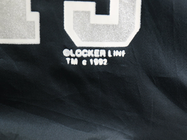 90s USA製 カウボーイズ ナイロン サテン スタジャン メンズ L / オールド NFL オフィシャル アメフト ブルゾン ジャンパー バックプリント
