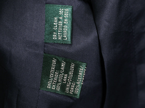 デッドストック 90s ローレン ラルフローレン ツイード テーラード ジャケット レディース XL 程/ オールド ポロ ブレザー ウール チェック