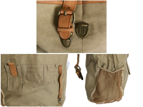 エルエルビーン キャンバス トート バッグ アウトドア 本革 レザーハンドル ハンドバッグ フラップトップ 肩掛け シンプル 無地 ツートン