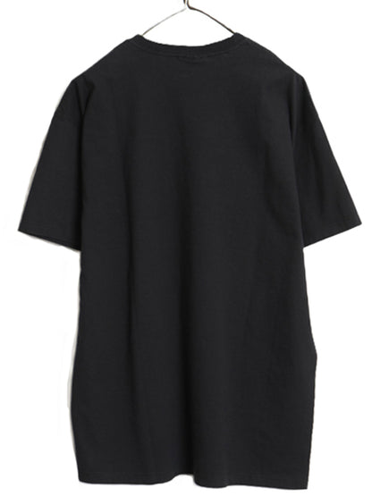 デッドストック 90s 00s ジャージーズ 無地 半袖 Tシャツ メンズ L 新品 オールド ヘビーウェイト コットン カットソー ブランク ブラック