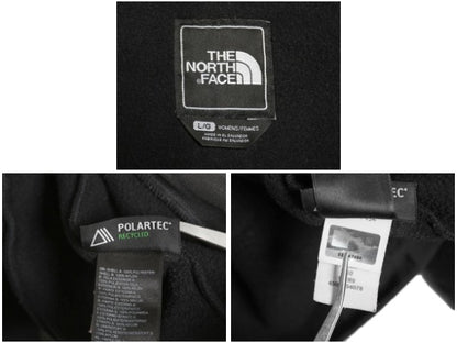 ノースフェイス フード付き デナリ ジャケット レディース L / アウトドア フリース ナイロン パーカー ジャンパー フルジップ ブルゾン 黒