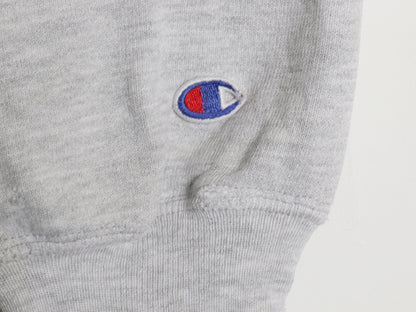 90's USA製 BROWN チャンピオン リバースウィーブ カレッジ プリント スウェット メンズ L / オールド トレーナー 雰囲気系 裏起毛 グレー