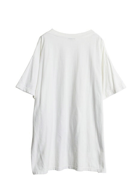 90s USA製 ゾウ アート イラスト プリント Tシャツ メンズ XXXL 程/ 古着 オールド アニマル グラフィック ヘビーウェイト 大きいサイズ 白