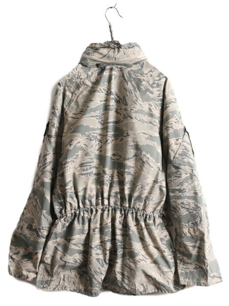 16年製 米軍実物 APECS ゴアテックス デジタル タイガーカモ 迷彩 ジャケット MEDIUM REGULAR 古着 軍物 ミリタリー USAF ABU エアフォース