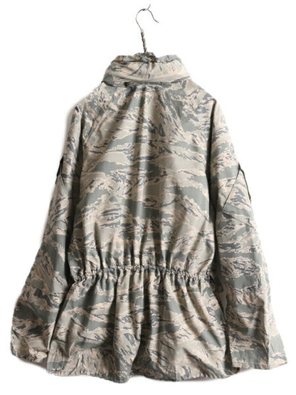 16年製 米軍実物 APECS ゴアテックス デジタル タイガーカモ 迷彩 ジャケット MEDIUM REGULAR 古着 軍物 ミリタリー USAF ABU エアフォース
