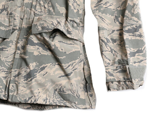 16年製 米軍実物 APECS ゴアテックス デジタル タイガーカモ 迷彩 ジャケット MEDIUM REGULAR 古着 軍物 ミリタリー USAF ABU エアフォース