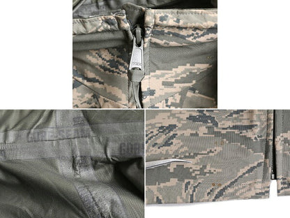 USA製 民間 APECS ゴアテックス デジタル タイガーカモ 迷彩 ジャケット SMALL REGULAR 古着 軍物 ミリタリー プロパー エアフォース 防水