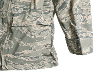 USA製 民間 APECS ゴアテックス デジタル タイガーカモ 迷彩 ジャケット SMALL REGULAR 古着 軍物 ミリタリー プロパー エアフォース 防水