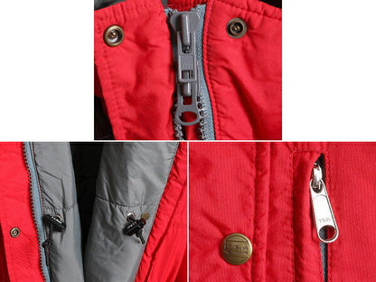 80s エルエルビーン 中綿 マウンテンパーカー ジャケット レディース S / 古着 80年代 ヴィンテージ LLBEAN アウトドア マンパ 脱着 フード