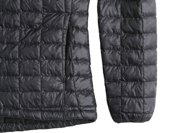 US企画 ノースフェイス 中綿 キルティング ナイロン ジャケット レディース S / 古着 The North Face サーモボール ジャンパー ブルゾン 黒