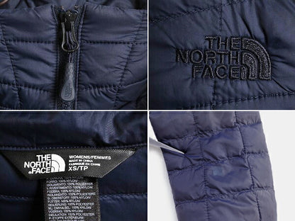 ノースフェイス 中綿 キルティング ナイロン ジャケット レディース XS 古着 The North Face サーモボール ジャンパー ブルゾン アウトドア