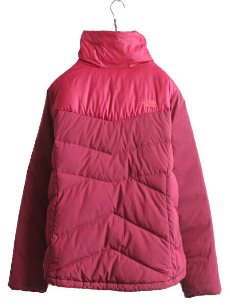 ノースフェイス ダウン ジャケット レディース L / 古着 The North Face キルティング ナイロン ジャンパー 650フィル ブルゾン アウトドア
