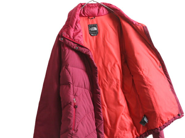 ノースフェイス ダウン ジャケット レディース L / 古着 The North Face キルティング ナイロン ジャンパー 650フィル ブルゾン アウトドア