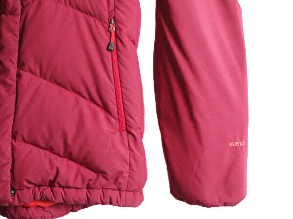 ノースフェイス ダウン ジャケット レディース L / 古着 The North Face キルティング ナイロン ジャンパー 650フィル ブルゾン アウトドア