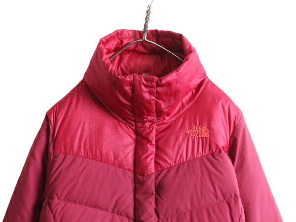 ノースフェイス ダウン ジャケット レディース L / 古着 The North Face キルティング ナイロン ジャンパー 650フィル ブルゾン アウトドア