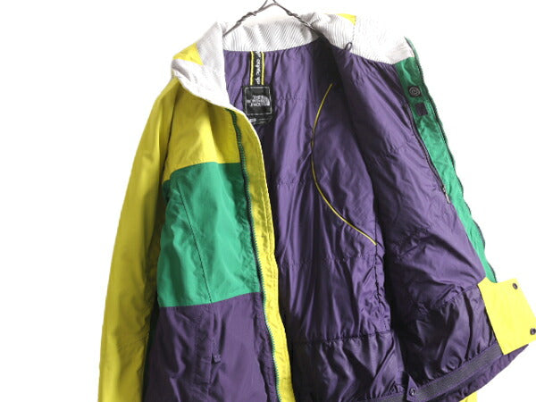 ノースフェイス HYVENT 中綿 ナイロン ジャケット レディース S / 古着 The North Face CRYPTIC ジャンパー マンパ ブルゾン トリコカラー