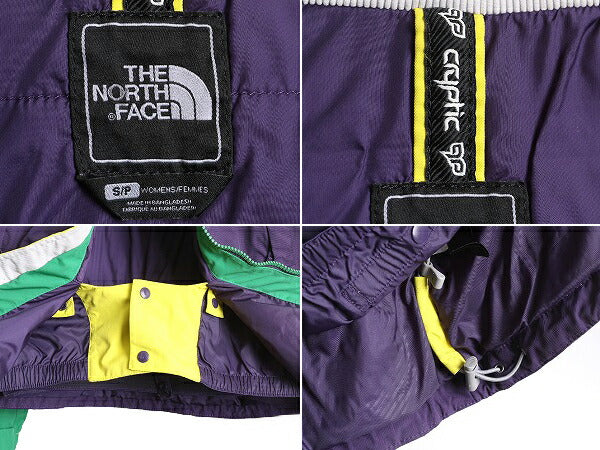 ノースフェイス HYVENT 中綿 ナイロン ジャケット レディース S / 古着 The North Face CRYPTIC ジャンパー マンパ ブルゾン トリコカラー