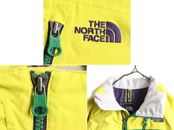 ノースフェイス HYVENT 中綿 ナイロン ジャケット レディース S / 古着 The North Face CRYPTIC ジャンパー マンパ ブルゾン トリコカラー