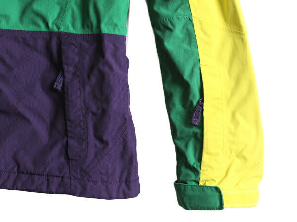 ノースフェイス HYVENT 中綿 ナイロン ジャケット レディース S / 古着 The North Face CRYPTIC ジャンパー マンパ ブルゾン トリコカラー