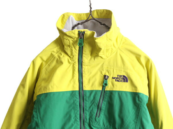 ノースフェイス HYVENT 中綿 ナイロン ジャケット レディース S / 古着 The North Face CRYPTIC ジャンパー マンパ ブルゾン トリコカラー