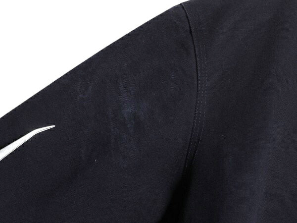 USA製 カーハート アクティブ ジャケット メンズ XL 程/ CARHARTT ダック メッシュ ライナー パーカー ブルゾン フルジップ 企業 ネイビー