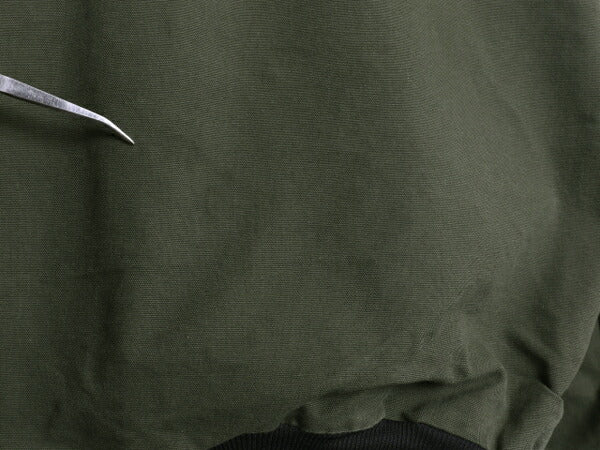 カーハート アクティブ ジャケット メンズ XXL / CARHARTT ダック メッシュ ライナー パーカー ブルゾン フルジップ 大きいサイズ グリーン