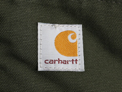 カーハート アクティブ ジャケット メンズ XXL / CARHARTT ダック メッシュ ライナー パーカー ブルゾン フルジップ 大きいサイズ グリーン