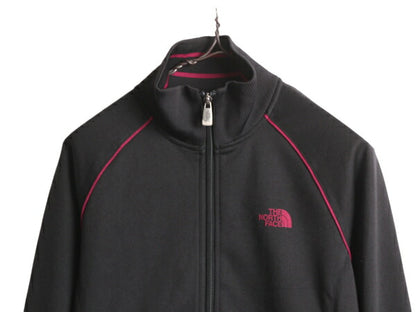 ノースフェイス フルジップ トラック ジャケット レディース S / The North Face ジャージ ジャンパー ブルゾン ハイネック A5 シリーズ 黒