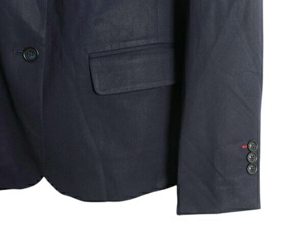 ブルックスブラザーズ テーラード ジャケット レディース M 程 Brooks Brothers Red Fleece ブレザー ウール ストレッチ ネイビー トラッド