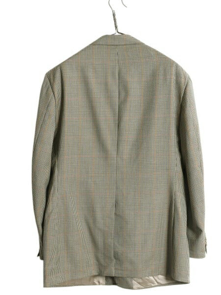 90s USA製 ブルックスブラザーズ テーラード ジャケット メンズ L 程 90年代 オールド Brooks Brothers ブレザー ウール チェック トラッド
