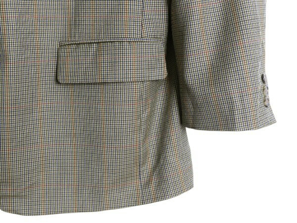 90s USA製 ブルックスブラザーズ テーラード ジャケット メンズ L 程 90年代 オールド Brooks Brothers ブレザー ウール チェック トラッド