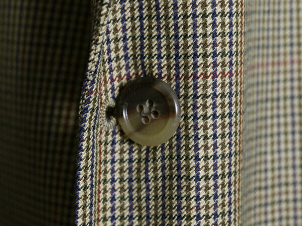 90s USA製 ブルックスブラザーズ テーラード ジャケット メンズ L 程 90年代 オールド Brooks Brothers ブレザー ウール チェック トラッド