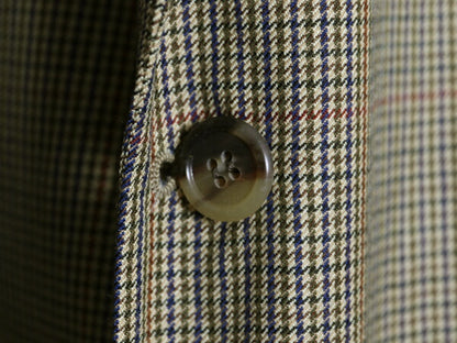 90s USA製 ブルックスブラザーズ テーラード ジャケット メンズ L 程 90年代 オールド Brooks Brothers ブレザー ウール チェック トラッド
