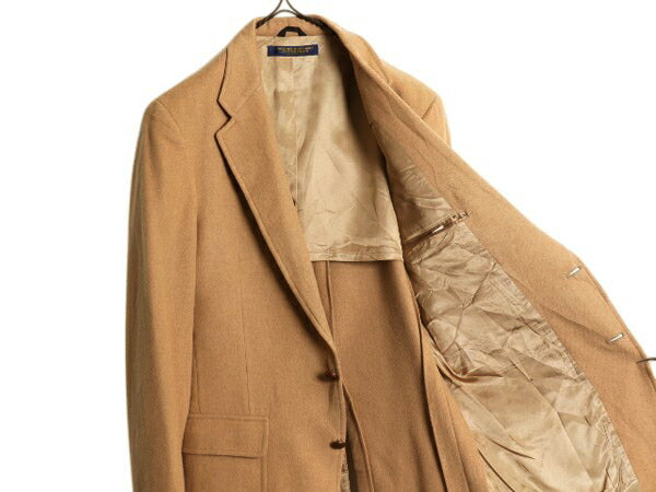 80s USA製 ブルックスブラザーズ テーラード ジャケット メンズ L 程/ 旧タグ ヴィンテージ BROOKSGATE ブレザー キャメル ヘアー ブラウン
