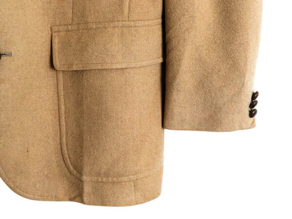 80s USA製 ブルックスブラザーズ テーラード ジャケット メンズ L 程/ 旧タグ ヴィンテージ BROOKSGATE ブレザー キャメル ヘアー ブラウン