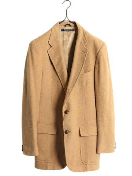 80s USA製 ブルックスブラザーズ テーラード ジャケット メンズ L 程/ 旧タグ ヴィンテージ BROOKSGATE ブレザー キャメル ヘアー ブラウン