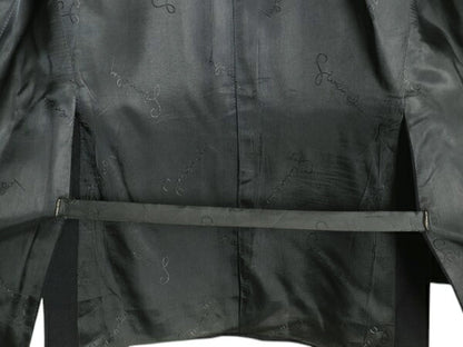 80s USA製 ジバンシィ テーラード ジャケット メンズ S 程/ 古着 80年代 ヴィンテージ GIVENCHY ウール ブレザー トラッド ダーク ネイビー