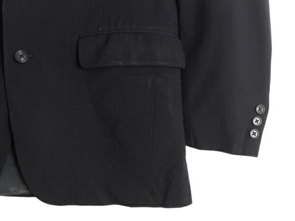 80s USA製 ジバンシィ テーラード ジャケット メンズ S 程/ 古着 80年代 ヴィンテージ GIVENCHY ウール ブレザー トラッド ダーク ネイビー