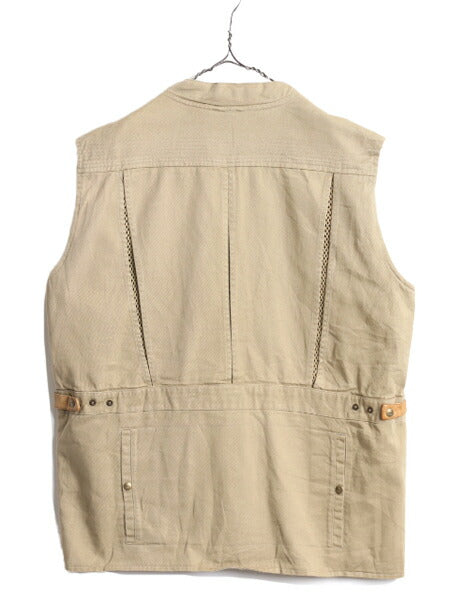 90s オービス フィッシング ベスト メンズ XL 90年代 オールド 旧タグ ORVIS アウトドア 重ね着 サファリ ハンティング 前開き 多ポケット