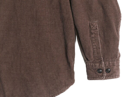 00s エルエルビーン コーデユロイ 長袖 シャツ メンズ L 00年代 オールド LLBEAN アウトドア 長袖シャツ チェック ライナー付き ジャケット
