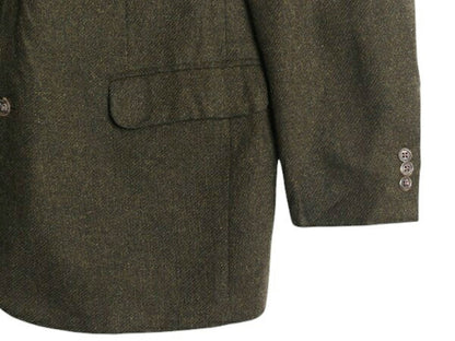 90s J CREW テーラード ジャケット メンズ XL 古着 旧タグ オールド 巨人タグ ジェイクルー ブレザー ウール モヘア 大きいサイズ オリーブ