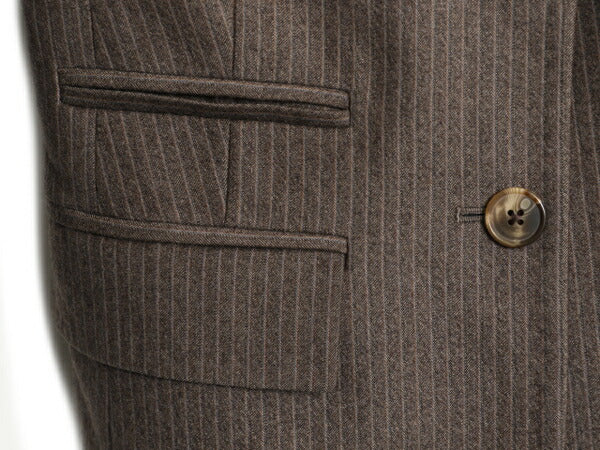デッドストック ブルックスブラザーズ ウール テーラード ジャケット レディース XS 程 Brooks Brothers ブレザー ストライプ マルチカラー