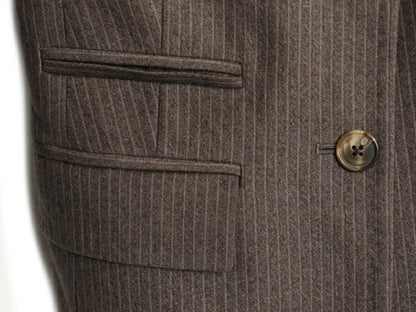 デッドストック ブルックスブラザーズ ウール テーラード ジャケット レディース XS 程 Brooks Brothers ブレザー ストライプ マルチカラー