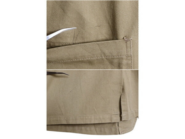 90s オービス コットン ハンティング ジャケット メンズ L / オールド ORVIS アウトドア テーラード ブレザー 本革 レザー エルボーパッチ
