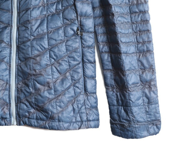 US企画 ノースフェイス 中綿 ナイロン パーカー ジャケット レディース M The North Face サーモボール キルティング ジャンパー ブルゾン