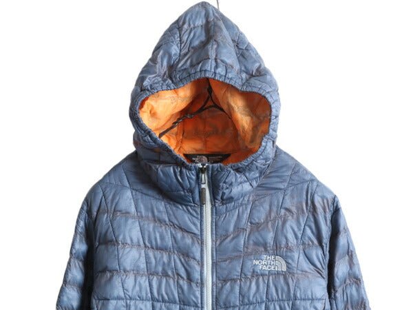 US企画 ノースフェイス 中綿 ナイロン パーカー ジャケット レディース M The North Face サーモボール キルティング ジャンパー ブルゾン