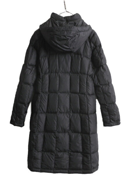 US企画 ノースフェイス ロング ダウン コート レディース S / The North Face アウトドア パーカー ジャケット 550フィル キルティング 黒