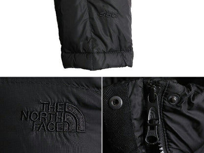 US企画 ノースフェイス ロング ダウン コート レディース S / The North Face アウトドア パーカー ジャケット 550フィル キルティング 黒