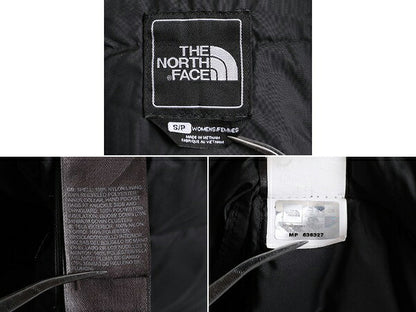 US企画 ノースフェイス ロング ダウン コート レディース S / The North Face アウトドア パーカー ジャケット 550フィル キルティング 黒